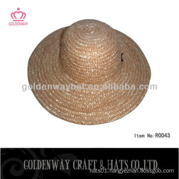 cheap wheat straw lady summer beach sun hats